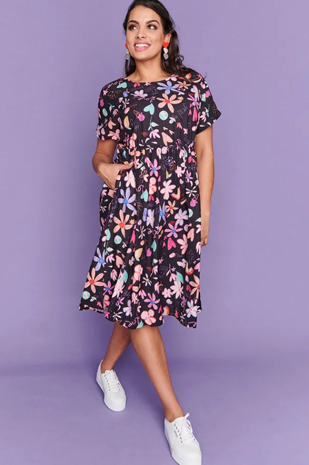Lorraine Designs Casual Dresses | Loose Dresses*Bam Love Note Dress