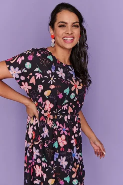 Lorraine Designs Casual Dresses | Loose Dresses*Bam Love Note Dress