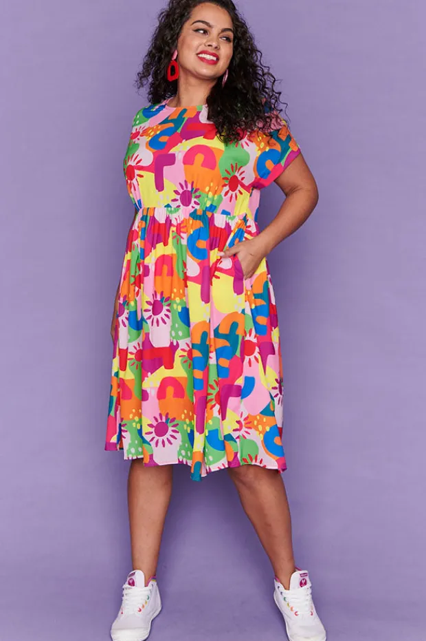 Lorraine Designs Casual Dresses | Knee Length Dresses*Bam Sunshine State Dress