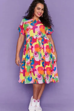 Lorraine Designs Casual Dresses | Knee Length Dresses*Bam Sunshine State Dress