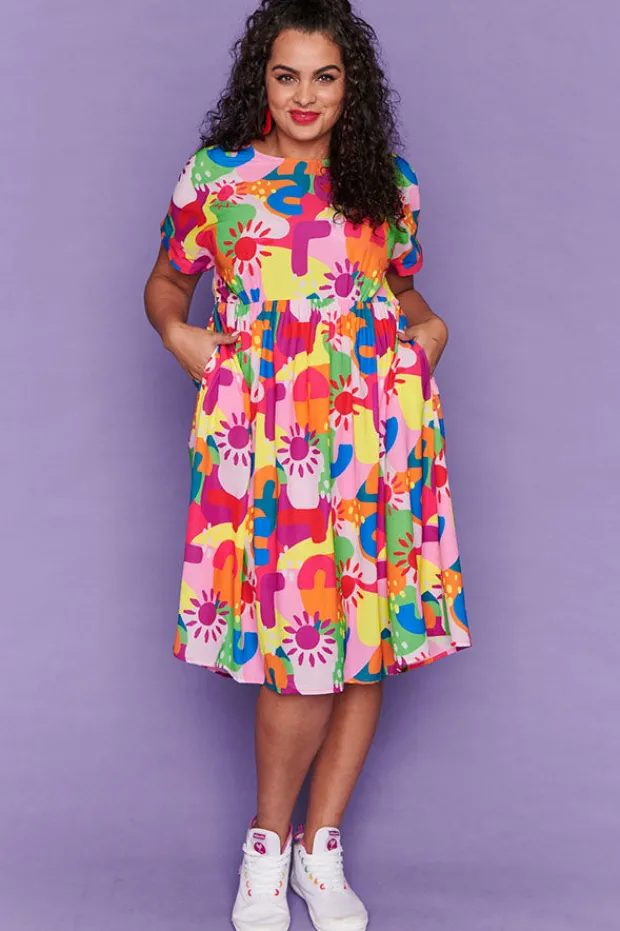 Lorraine Designs Casual Dresses | Knee Length Dresses*Bam Sunshine State Dress