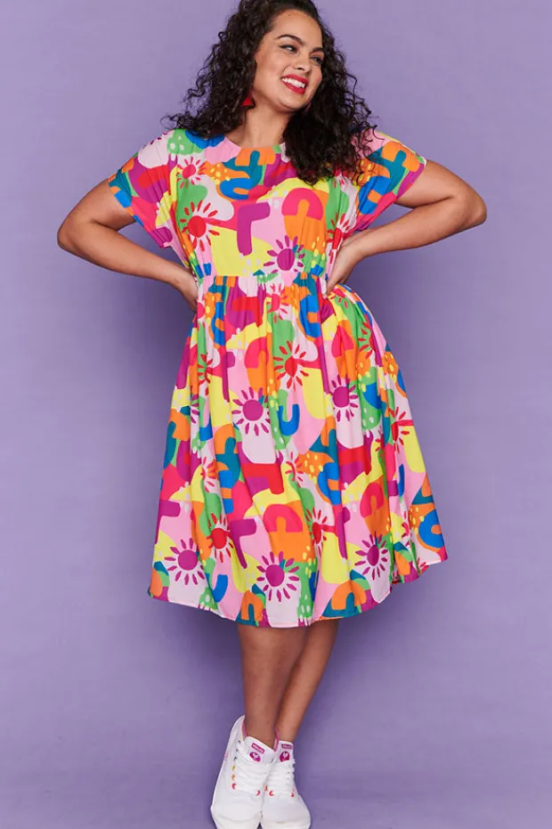 Lorraine Designs Casual Dresses | Knee Length Dresses*Bam Sunshine State Dress