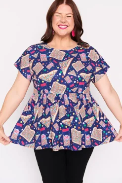 Lorraine Designs Tops*Betty Fairy Bread Top