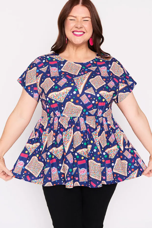 Lorraine Designs Tops*Betty Fairy Bread Top