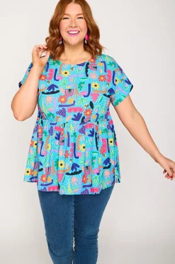 Lorraine Designs Tops*Betty Shine Bright Top