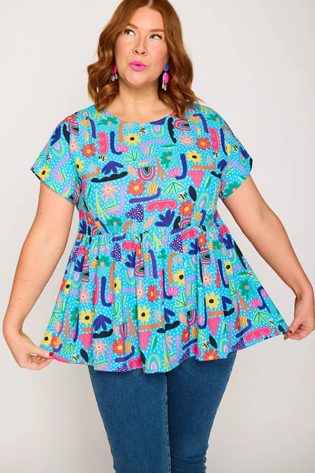 Lorraine Designs Tops*Betty Shine Bright Top