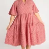 YD International Loose Dresses | Casual Dresses*Birdie Gingham Red Dress