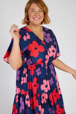 Lorraine Designs Casual Dresses | Fit & Flare Dresses*Blair Autumn Breeze Maxi Dress