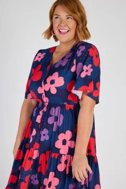 Lorraine Designs Casual Dresses | Fit & Flare Dresses*Blair Autumn Breeze Maxi Dress