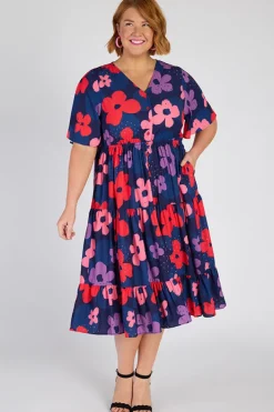 Lorraine Designs Casual Dresses | Fit & Flare Dresses*Blair Autumn Breeze Maxi Dress