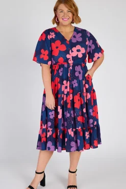 Lorraine Designs Casual Dresses | Fit & Flare Dresses*Blair Autumn Breeze Maxi Dress