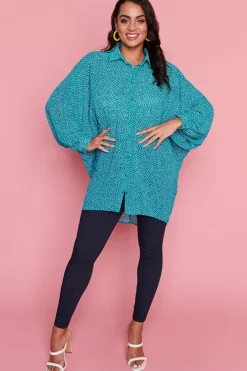 Lorraine Tops*Bliss Irregular Spot Shirt