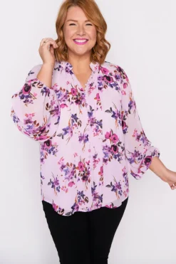 Lorraine Designs Tops*Brody Pretty in Pink Blouse