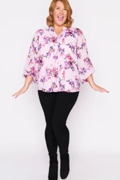 Lorraine Designs Tops*Brody Pretty in Pink Blouse