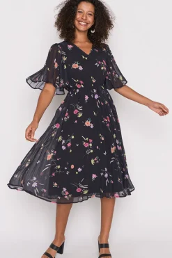 Lorraine Designs Casual Dresses | Fit & Flare Dresses*Callie Butterfly Meadow Dress