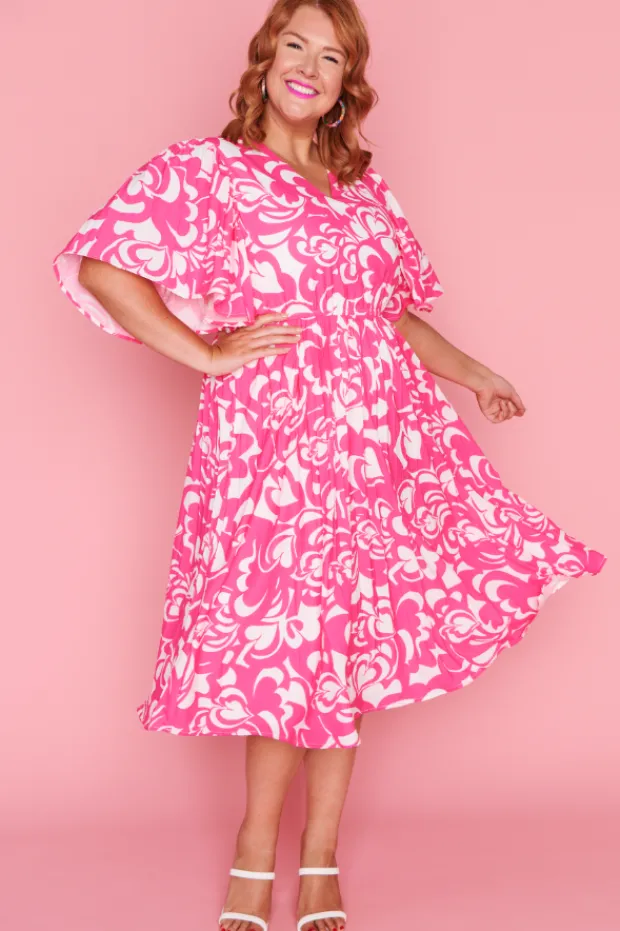 Lorraine Designs Casual Dresses | Fit & Flare Dresses*Callie Crazy Hearts Dress