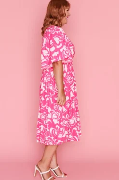 Lorraine Designs Casual Dresses | Fit & Flare Dresses*Callie Crazy Hearts Dress
