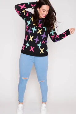 Lorraine Designs Knits & Cardigans*Carly Criss Cross Knit