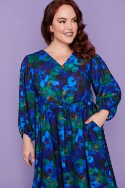 Lorraine Designs Casual Dresses | Fit & Flare Dresses*Carter Midnight Garden Dress