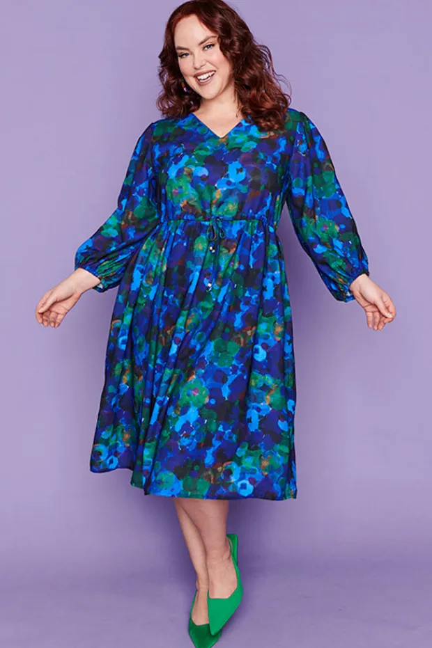 Lorraine Designs Casual Dresses | Fit & Flare Dresses*Carter Midnight Garden Dress