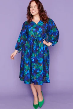 Lorraine Designs Casual Dresses | Fit & Flare Dresses*Carter Midnight Garden Dress