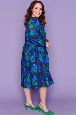Lorraine Designs Casual Dresses | Fit & Flare Dresses*Carter Midnight Garden Dress