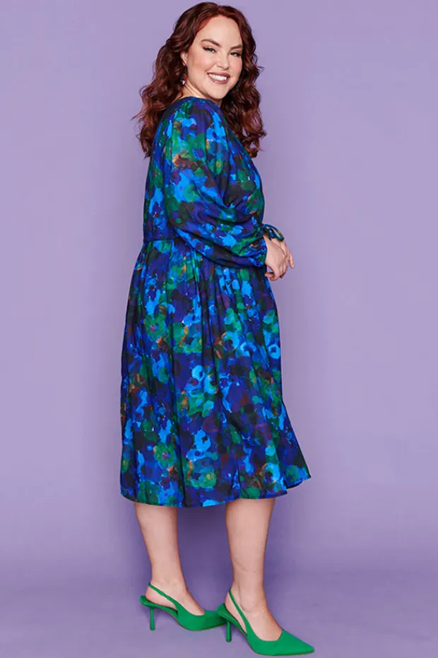 Lorraine Designs Casual Dresses | Fit & Flare Dresses*Carter Midnight Garden Dress