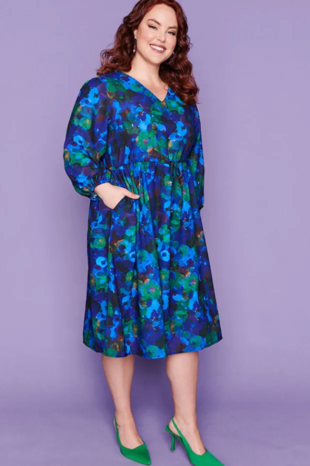 Lorraine Designs Casual Dresses | Fit & Flare Dresses*Carter Midnight Garden Dress