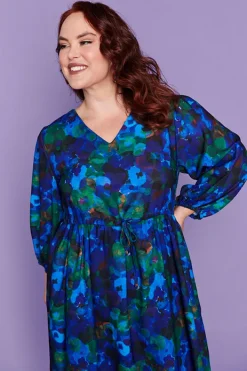 Lorraine Designs Casual Dresses | Fit & Flare Dresses*Carter Midnight Garden Dress