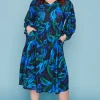 Lorraine Designs Casual Dresses | Fit & Flare Dresses*Carter Ocean Blue Dress