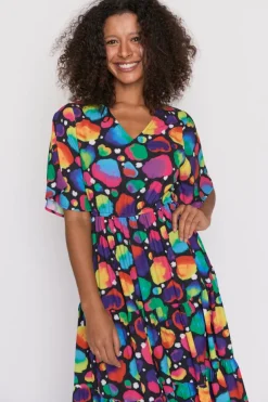 Lorraine Designs Casual Dresses | Loose Dresses*Castle Arty Spot Dress