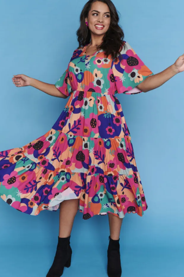 Lorraine Designs Casual Dresses | Fit & Flare Dresses*Castle Make My Daisy Dress