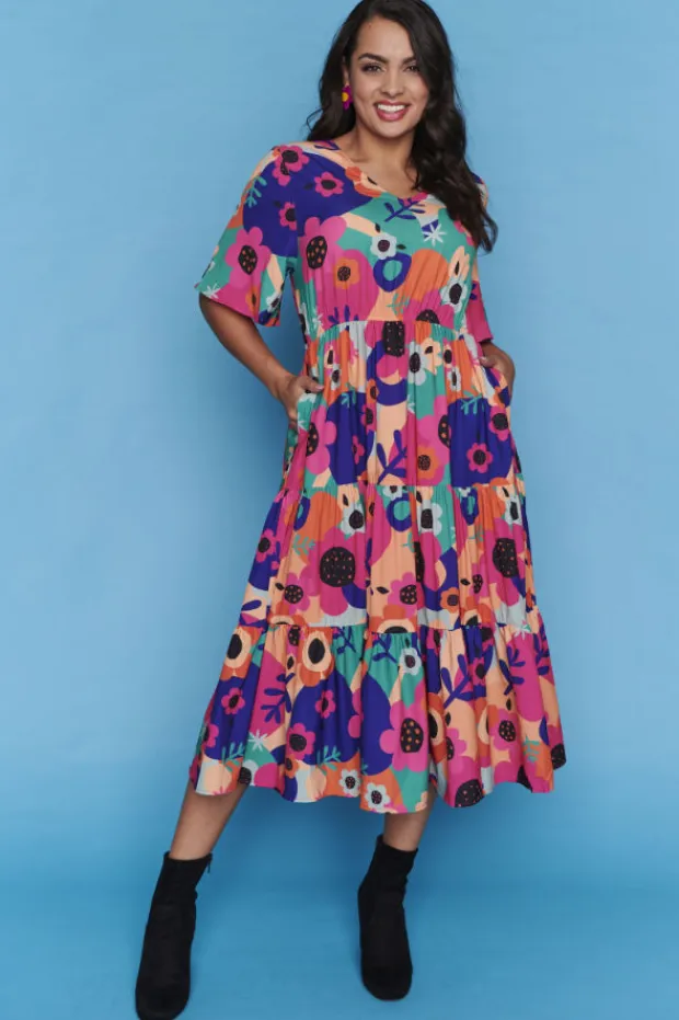 Lorraine Designs Casual Dresses | Fit & Flare Dresses*Castle Make My Daisy Dress