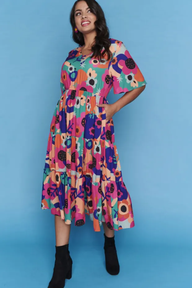 Lorraine Designs Casual Dresses | Fit & Flare Dresses*Castle Make My Daisy Dress