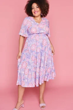 Lorraine Casual Dresses | Fit & Flare Dresses*Castle Psychedelic Swirl Dress