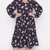 Lorraine Designs Casual Dresses | Loose Dresses*Charity Bilby Blossom Long Sleeve Dress