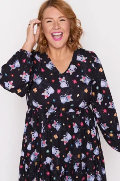 Lorraine Designs Casual Dresses | Loose Dresses*Charity Bilby Blossom Long Sleeve Dress