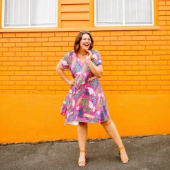 Lorraine Designs Casual Dresses | Loose Dresses*Charlotte Pink Safari Dress