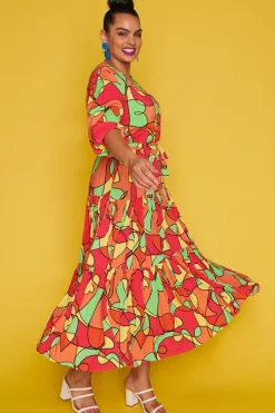 Label of Love Casual Dresses | Fit & Flare Dresses*Chasing Lovely Lines Citrus Dress