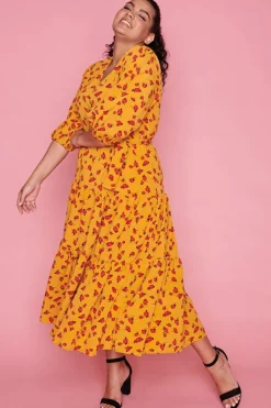 Label of Love Casual Dresses | Fit & Flare Dresses*Chasing Yellow Floral Dress