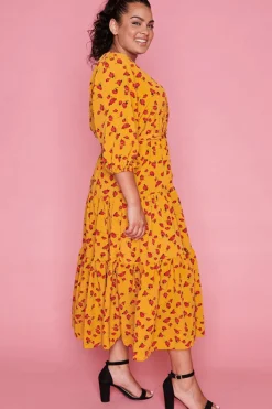 Label of Love Casual Dresses | Fit & Flare Dresses*Chasing Yellow Floral Dress
