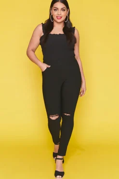 Lorraine Designs Pants & Jeans*City Black Denim Jeggings