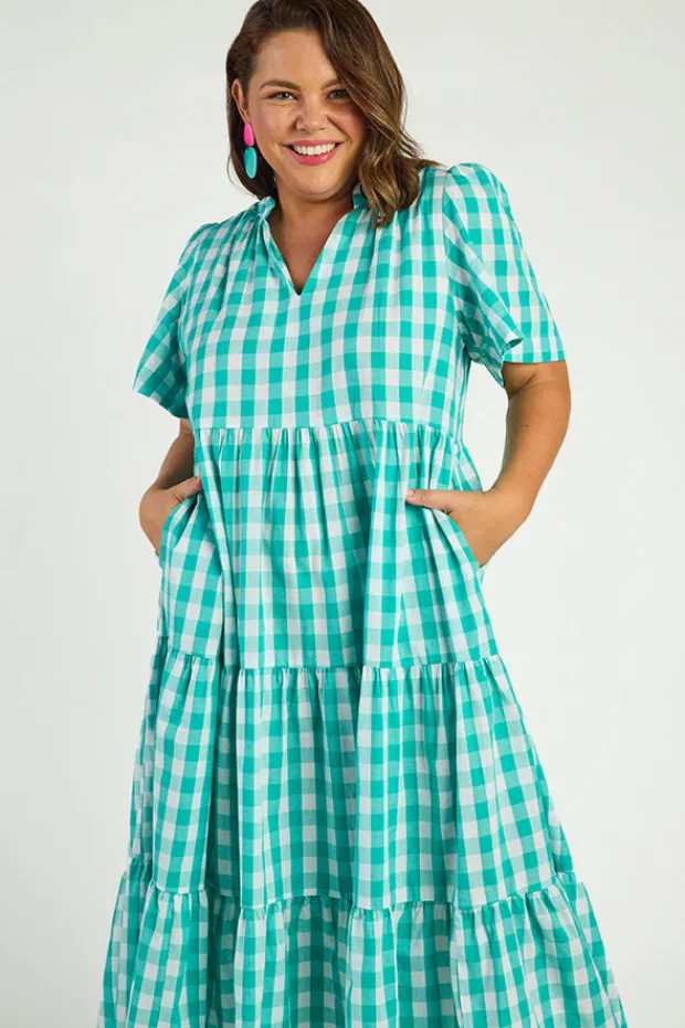 Lorraine Designs Loose Dresses | Casual Dresses*Clara Jade Gingham Dress