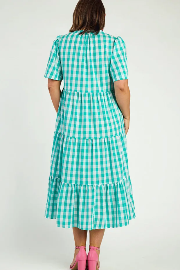 Lorraine Designs Loose Dresses | Casual Dresses*Clara Jade Gingham Dress
