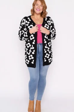Lorraine Designs Knits & Cardigans*Clover White Daisy Cardi