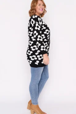 Lorraine Designs Knits & Cardigans*Clover White Daisy Cardi