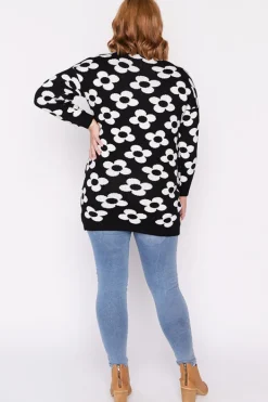 Lorraine Designs Knits & Cardigans*Clover White Daisy Cardi