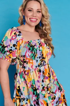 Lorraine Designs Casual Dresses | Fit & Flare Dresses*Coco Jungle Daisy Dress