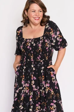 Lorraine Designs Casual Dresses | Fit & Flare Dresses*Colette Sunset Shadow Dress