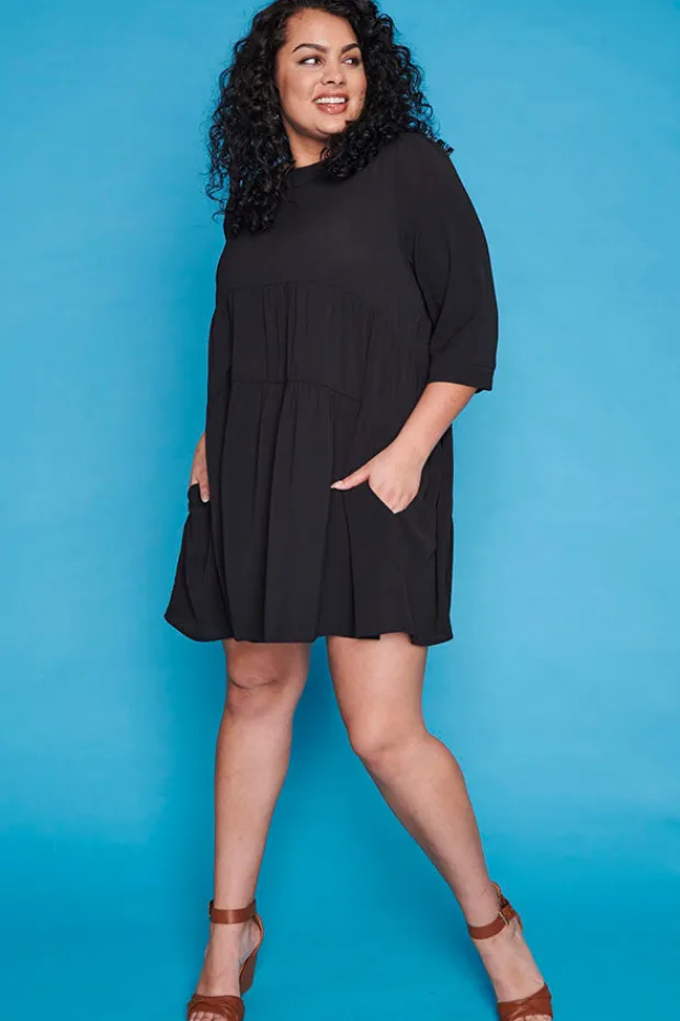 Lorraine Designs Casual Dresses | Shift Dresses*Courtney Black Dress